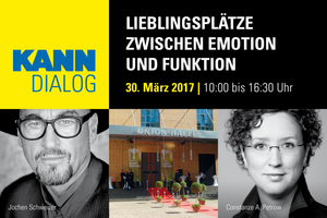  Unter dem Motto „Emotion und Funktion – Was Menschen von moderner Stadtplanung erwarten“ findet der KANN Dia-log 2017 in Frankfurt statt. 