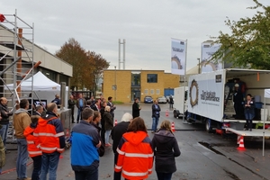  Die von Trelleborg Pipe Seals erstmals durchgeführte Roadshow stieß bei allen Beteiligten auf großes Interesse.
Alle Fotos: Trelleborg Pipe Seals 