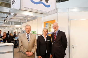  Machen sich gemeinsam für die Leitungsbauer stark: rbv-Präsidentin Gudrun Lohr-Kapfer, rbv-Geschäftsführer Dieter Hesselmann (r.) und RSV-Geschäftsführer Horst Zech 