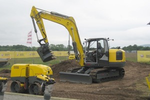  Wacker Neuson und Kramer Allrad stellten auf der demopark 2011 die Entwicklungskompetenz für Baumaschinen und Baugeräte unter Beweis 