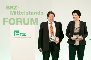  BRZ-Geschäftsführer Johannes Lunz und Eva Preu, Leiterin Marketing bei BRZ, moderierten durch die zweitägige Veranstaltung. 
