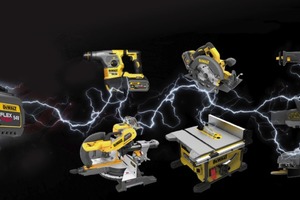  Dewalt bietet zahlreiche geräteklassen mit Flexvolt-Technologie an. 