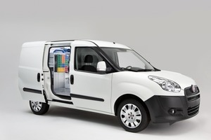  Auch den neuen Fiat Doblo Cargo gibt es als Branchenmodell 