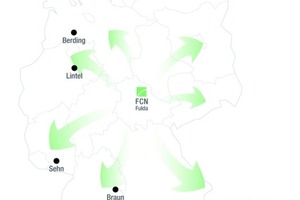  Durch die Kooperation mit fünf Vertriebspartnern ist das Airclean-Pflaster nun bundesweit erhältlichGrafik: F. C. Nüdling, Fulda 