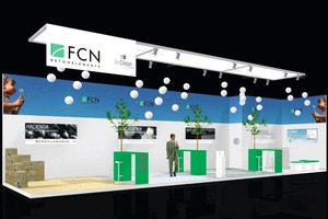  Neugestalteter Messestand von F. C. Nüdling zur diesjährigen GaLaBau in Halle 4 auf dem Stand-Nr.: 4-200Grafik: F. C. Nüdling, Fulda 