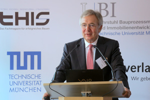  Univ.-Prof. Dr.-Ing. Josef Zimmermann, Ordinarius des Lehrstuhls für Bauprozessmanagement und Immobilienentwicklung (LBI) der Technischen Universität München 