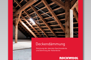  Einen Überblick über verschiedene Steinwolle-Dämmplatten für den Einsatz auf der obersten Geschossdecke und unter der Kellerdecke gibt die Broschüre „Deckendämmung“ der Deutschen Rockwool. Sie steht auf www.rockwool.de für einen Download bereit 