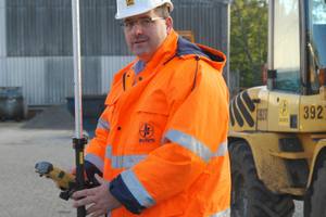  Klaus Hemme, Leiter der Abteilung Vermessung und Abrechnung, Johann Bunte Bauunternehmung 