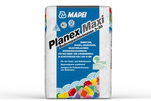  Planex Maxi, die zementäre Fließspachtelmasse für den Innen- und Außenbereich 