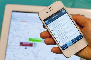  Ob am Computer oder über Smartphone, Ctrack lieert den Überblick über Ihre Flotte
 