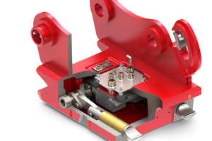  Der SW1615 SQH ist vollhydraulisch und vollysmmetrisch selbst bei hydraulischen Anbaugeräten wie einem Schwenklöffel. 