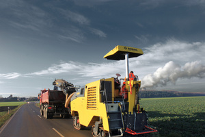  Bomag Kaltfräse BM 1000/35 für das selektive Abfräsen von Fahrbahn- und Bodenbelägen mit einer Arbeitsbreite von 600 bis 1000 mm. Sie zeichnet sich besonders durch ihre sehr gute Leistung und Produktivität aus.  