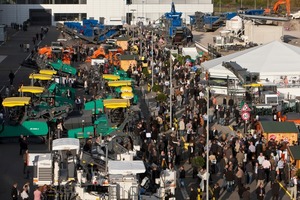  Auf der „Wirtgen Group Avenue“ präsentierte der Marktführer Ausschnitte seiner breiten Produktpalette. Für alle Anwendungen und alle Märkte finden die Kunden passende Maschinen und TechnologienFotos: Wirtgen 