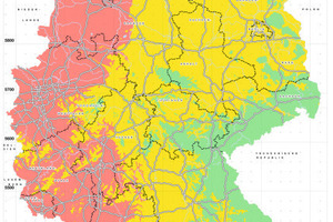  Karte der Frosteinwirkungszonen in Deutschland 